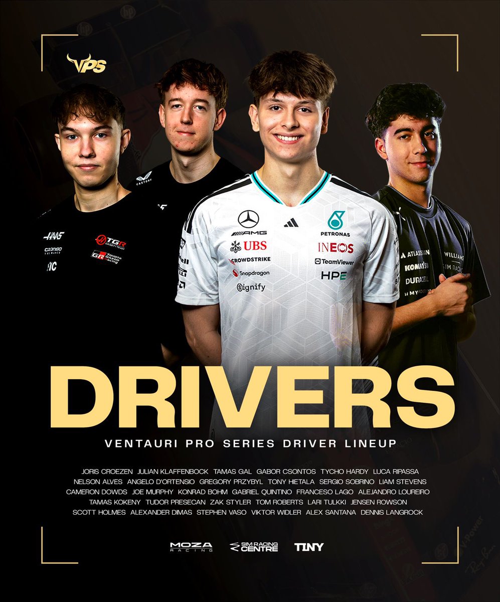 VPS Driver Lineup